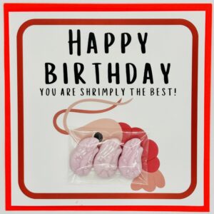 Happy Birthday-You are shrimpy the best! Treatings Card
