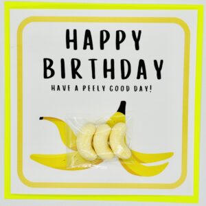 Happy Birthday-Have a peely good day! Treatings Card