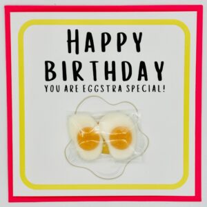 Happy Birthday-You are eggstra special! Treatings Card