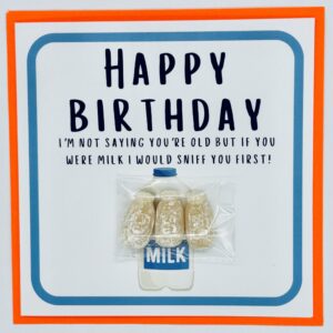 Happy Birthday-I would sniff you first! Treatings Card
